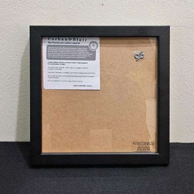 Corban & Blair 30x30cm black frame