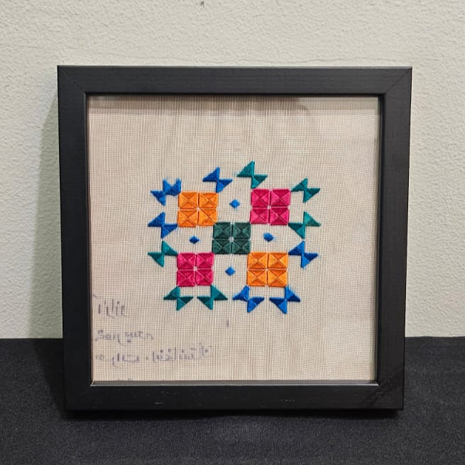 Corban & Blair 30x30cm black frame