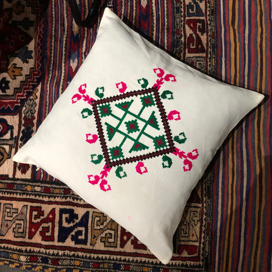 Hand-Embroidered Cushion covers