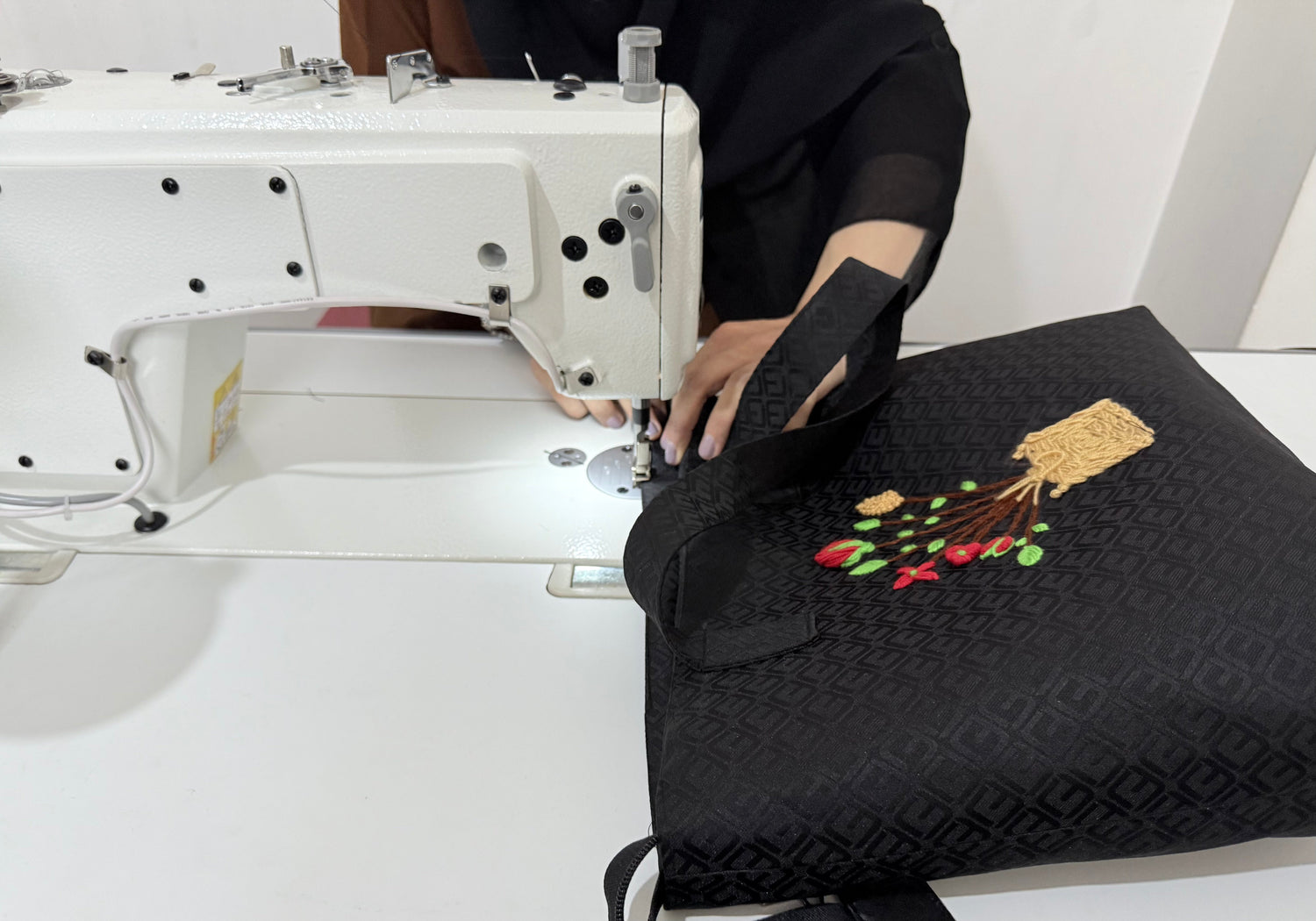 Hand-Embroidered Handbags