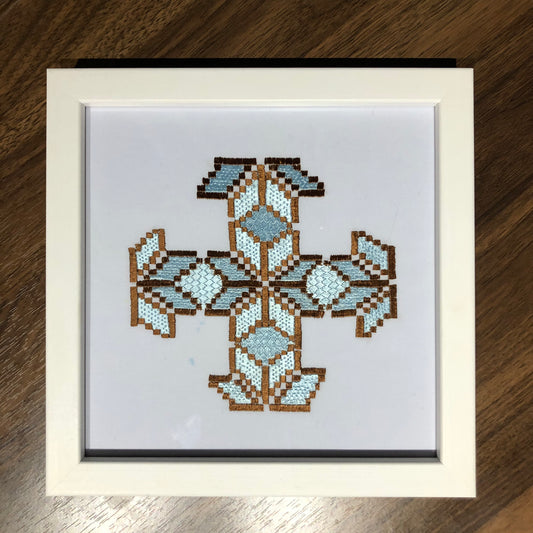 Framed Embroidered Artwork -2
