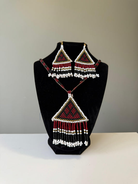 HH: Hand Beaded Jewelry Set