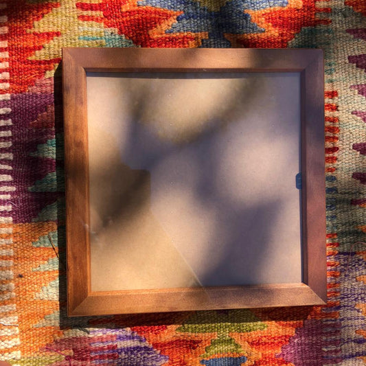 Corban & Blair 30x30cm walnut frame