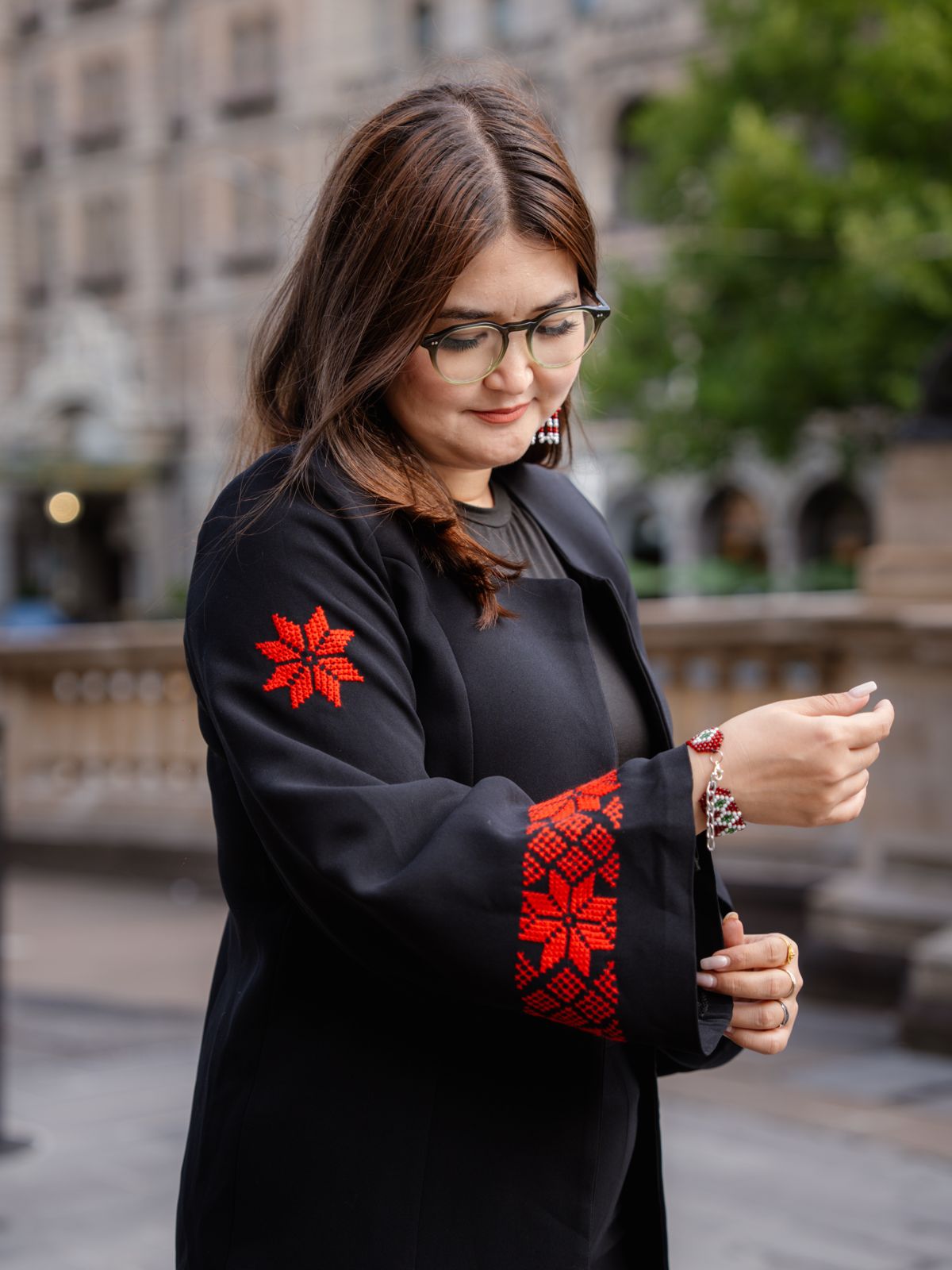 Hoori Handmade Embroidered Coat