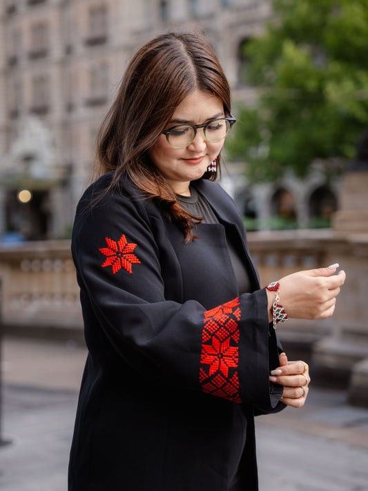 Hoori Handmade Embroidered Coat