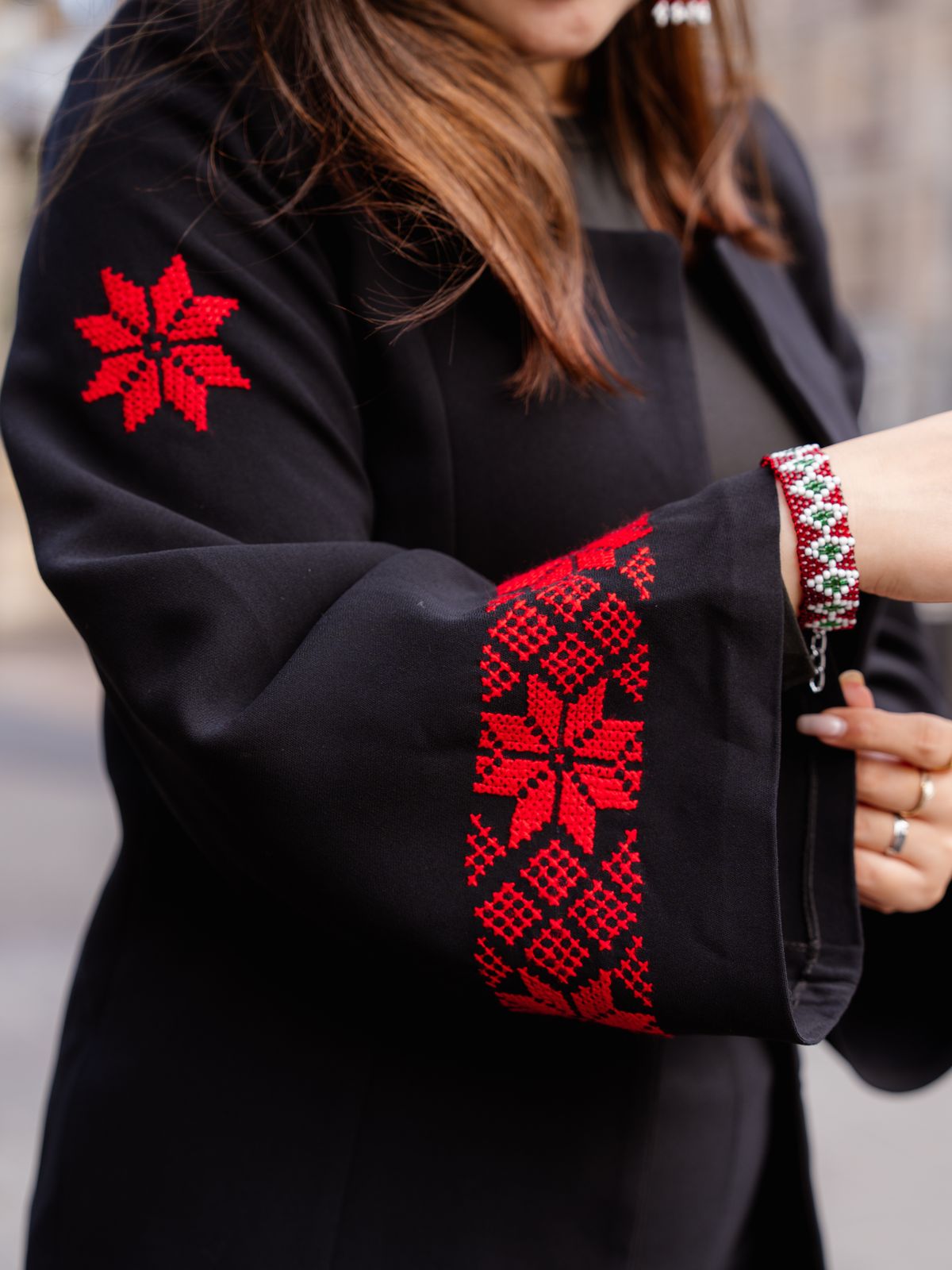 Hoori Handmade Embroidered Coat