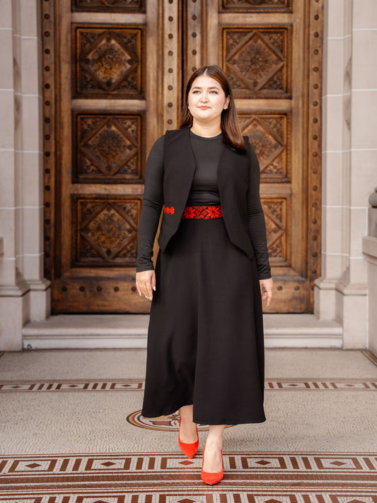 Hoori Handmade Embroidered Skirt